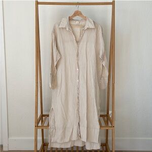 H&M Long Striped Dress